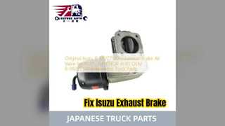 Isuzu 고유 8 98227170 0 배기 브레이크 밸브