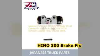 HINO 300 브레이크 휠 실린더 47550 37140 교체