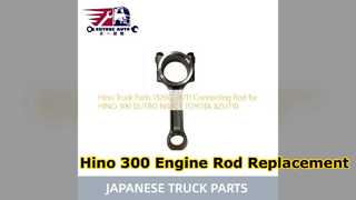 Hino 300 N04CT 커넥팅로드 1326078111 교체