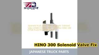 HINO 300 솔레노이드 밸브 27680 EV030 수리 솔루션