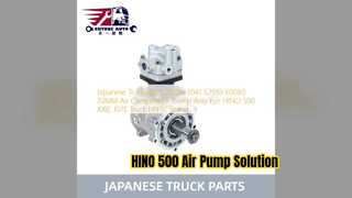 HINO 500 J08E 공기 압축기 펌프 29100 3041 교체