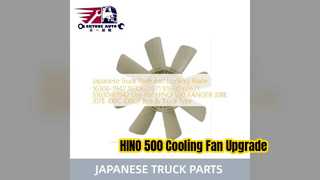 HINO 500 냉각 팬 블레이드 16306 1942 신뢰할 수 있는 부품