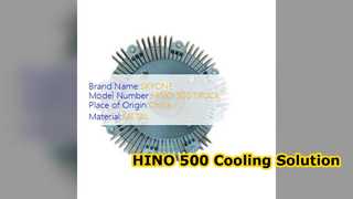 HINO 500 엔진 팬 클러치 16250 E0021 교체