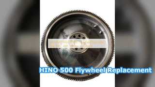 HINO 500 J08C 플라이휠 380MM 13450 E0B61 교체