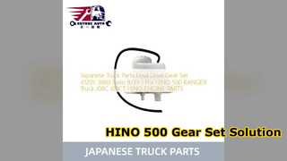 HINO 500 최종 드라이브 기어 세트 41201 3860 8 39 비율