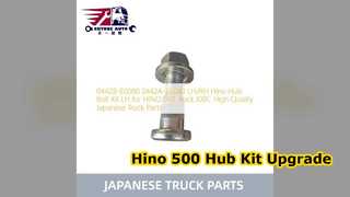 Hino 500 트럭 휠 허브 패스너 키트 프리미엄 품질
