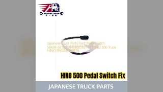 HINO 500 풋 페달 스위치 S843802130 교체