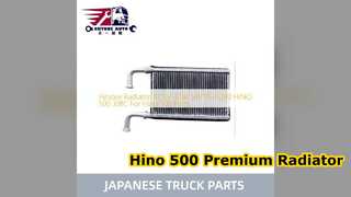 Hino 500 J08C 라디에이터 87107 1280 안정적인 냉각 솔루션