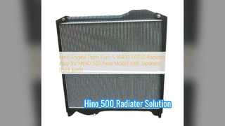 Hino 500 J08E 라디에이터 Assy 16400 E0350 안정적인 냉각