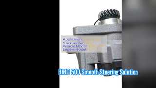 HINO 500 J08E 파워 스티어링 펌프 44310 EW021 교체