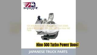 히노 500 J08E 터보차저 GTC4082KLNV 교체