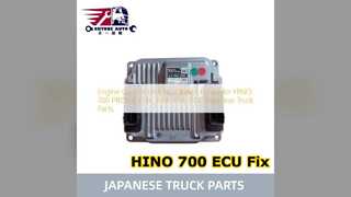HINO 700 ECU 89661 E0067 일본 트럭 엔진 제어 장치