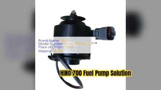 HINO 700 E13C 연료주입 펌프 09400 0421 교체