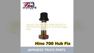 Hino 700 Profia 뒷바퀴 허브 부품 교체