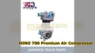 HINO 700 P11C 공기 압축기 펌프 고품질 교체
