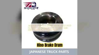 Hino 500 트럭 브레이크 드럼 43512 2650