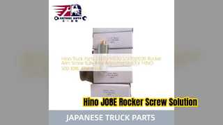 히노 500 J08E 로커암 나사 S137091030 교체