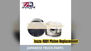 Isuzu 4BD1 4BD1T 엔진 피스톤 8971768360 교체