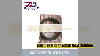 Isuzu 6HK1 크랭크축 기어 8943969542 프리미엄 부품
