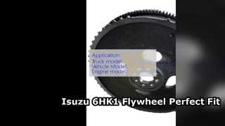Isuzu 6HK1 플라이휠 조립품 8980563550 대형 트럭 부품