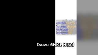 이스즈 FTR FVR 6HK1 실린더 헤드