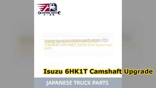 전방 FVR ZX330용 Isuzu 6HK1T 캠축 교체