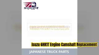 Isuzu 6HK1T 엔진 캠축 8976014380 교체 부분