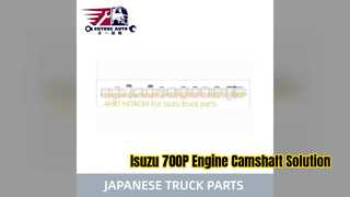Isuzu 700P 4HK1 엔진 캠축 8972621660 교체