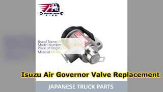 Isuzu 트럭 공기 조절기 밸브 1483500930 교체