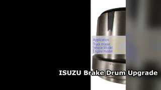 ISUZU FVR 브레이크 드럼 8980857281