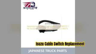 Isuzu 트럭 캐빈 스위치 1823801721 교체 부품