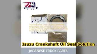 Isuzu 6HK1TC 크랭크축 오일 시일 교체 부품
