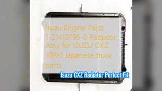 Isuzu CXZ 0PE 라디에이터 Assy 엔진 부품 솔루션