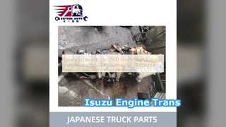중고 Isuzu FTR 6BG1 엔진 6단 트랜스