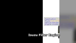 FVR 6HK1 4HK1를 위한 Isuzu 엔진 오일 필터 18761832222