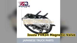 ISUZU FVR34 6HK1 자기 밸브 1825636020 교체