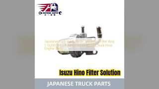 Isuzu Hino 수분 분리기 필터 1132007931 솔루션