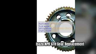 Isuzu NPR 4HG1T 6TH 카운터 기어 교체 부품