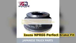 Isuzu NPR66 후방 브레이크 드럼 교체 가이드