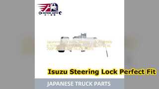 Isuzu 700P 조향 잠금 장치 어셈블리 8973870360 교체