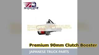 Isuzu Hino UD 트럭용 90mm 클러치 부스터