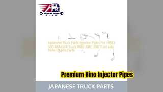 Hino 500 J08C 인젝터 파이프 프리미엄 엔진 부품