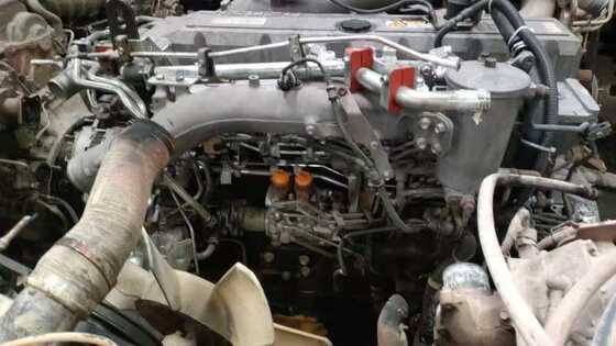 ISUZU GIGA 6WG1용 변속기 양호한 상태의 일본 트럭 부품 중고 엔진 판매 중 Isuzu 중고 부품