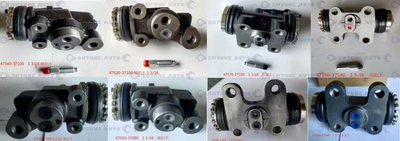 일본 트럭 부품 47510-37080 브레이크 휠 실린더 RH 측면 HINO 300 DYNA TOYOTA 코스터 HINO 엔진 부품