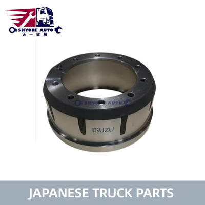 일본 트럭은 ISUZU CYH51K 6WF1 CXZ CYZ 트럭 ISUZU 트럭 부품을 위한 브레이크 드럼 1423153772 1-4231377-2를 분해합니다