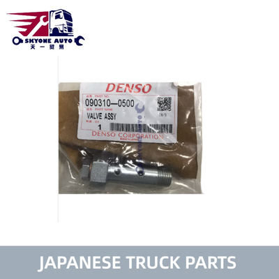 일본 트럭 부품 Denso 090310-0500 펌프 오버플로우 밸브 HINO PC400-7 PC400-8 트럭 Hino 엔진 부품