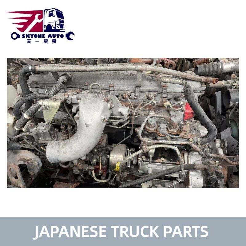 일본 트럭 부품 HINO 500 RANGER 트럭 J08C UW Hino 사용 된 엔진