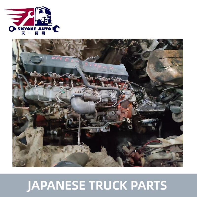 일본 트럭 부품 중고 엔진(변속기 포함) ISUZU FSR FVR 6HE1용 양호한 상태 판매 중 Isuzu 중고 부품