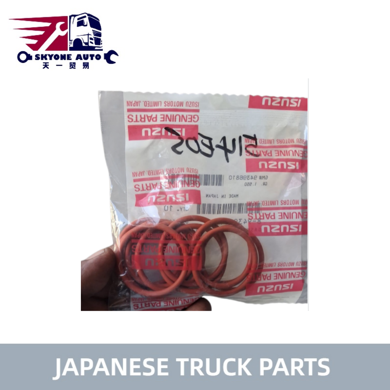 일본 트럭 ISUZU FVR 6HK1 6UZ1 6SD1 Isuzu 트럭 부품용 오일 쿨러 씰 8-94396810-0 사용