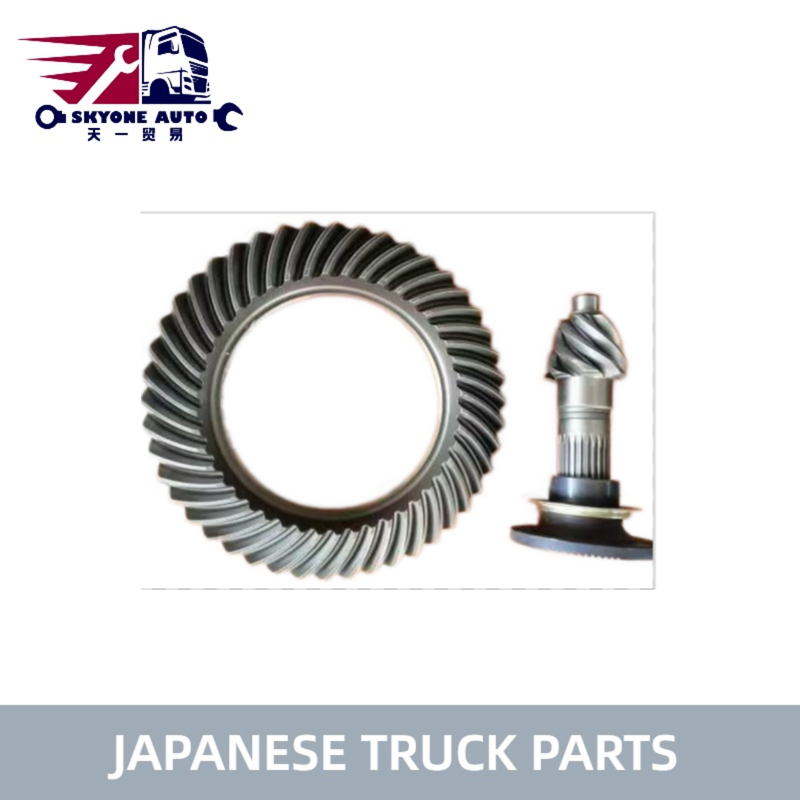 일본 트럭 부품 최종 드라이브 기어 세트 1-41210602-0 비율 7/45 1 ISUZU CXH CXZ 6WA1 6WG1 Isuzu 트럭 부품 사용